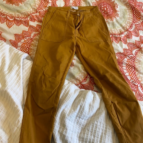 NWOT Studio Blue, size 27, Yellow, Camel colored Jeans (stitch fix) - Picture 3 of 7
